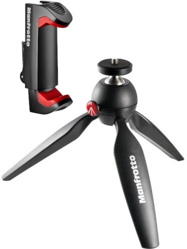 Manfrotto tripod + phone mount MKPIXICLMII-BK image 1