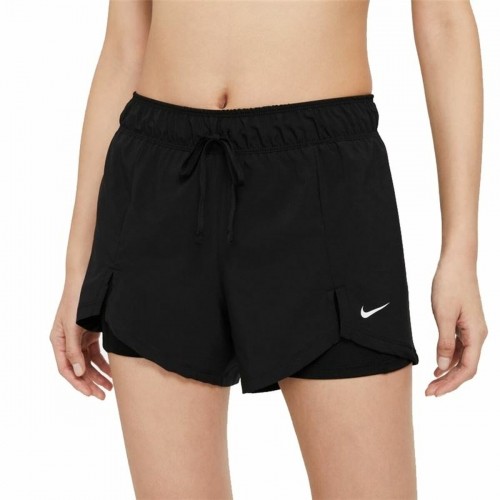 Спортивные женские шорты DF FLX ESS 2-IN-1 Nike Чёрный Женщина image 1