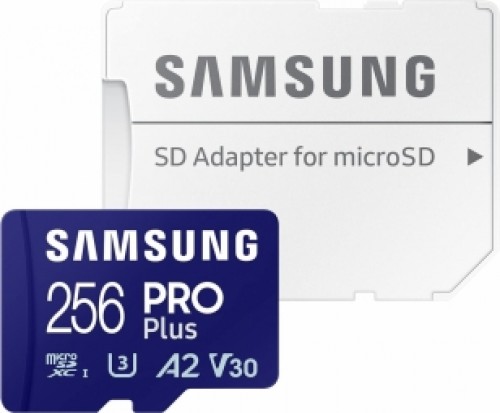 Atmiņas karte Samsung PRO Plus microSD 256GB + Adapter image 1