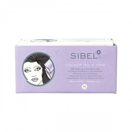 Фольга Sinelco Sibel High Уход за волосами и телом 15 x 12 x 100 cm Лиловый image 1