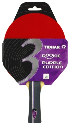 Tibhar Galda tenisa rakete Rookie Purple EDITION S3 ITTF image 1