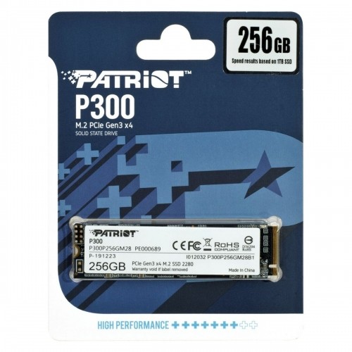 Cietais Disks Patriot Memory P300P256GM28 256 GB SSD image 1