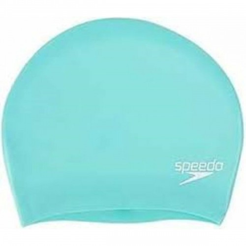 Шапочка для плавания Speedo  8-06168B961 Синий Зеленый Силикон Пластик Все возрасты image 1