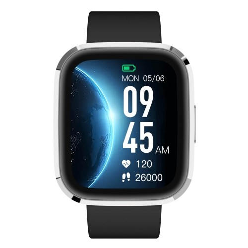 Garett Smartwatch Garett GRC STYLE Silver-black Умные часы IPS / Bluetooth / IP68 / SMS image 1