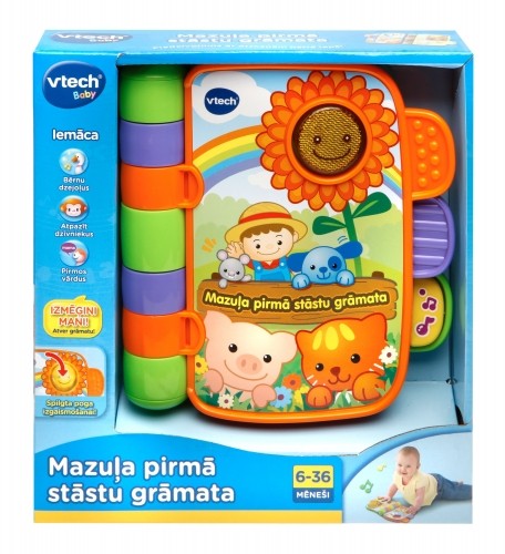 VTECH Интерактивная игрушка Первые детские стихи (на латышском языке) image 1