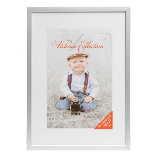 Victoria Collection Photo frame Aluminium 15x21, grey image 1