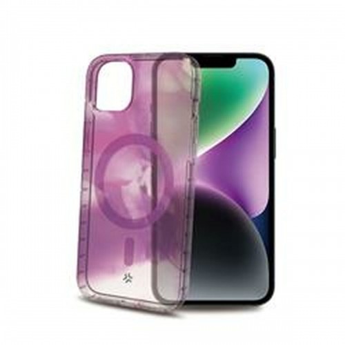 Чехол для мобильного телефона Celly iPhone 15 Фиолетовый Прозрачный image 1
