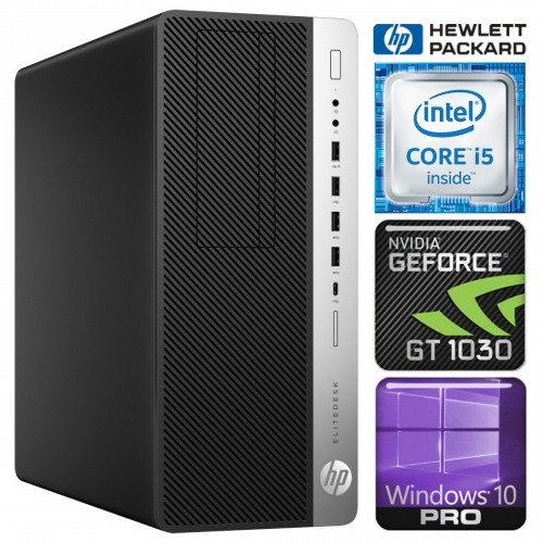 Hewlett-packard HP 800 G3 Tower i5-7500 64GB 256SSD M.2 NVME GT1030 2GB WIN10Pro image 1