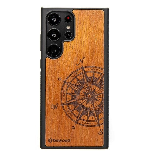 Wooden case for Samsung Galaxy S23 Ultra Bewood Traveler Merbau image 1