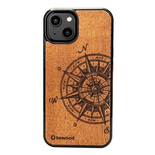 Apple Wooden case for iPhone 14 Bewood Traveler Merbau image 1