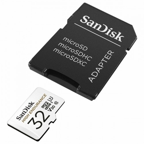 Mikro SD Atmiņas karte ar Adapteri SanDisk High Endurance 32 GB image 1