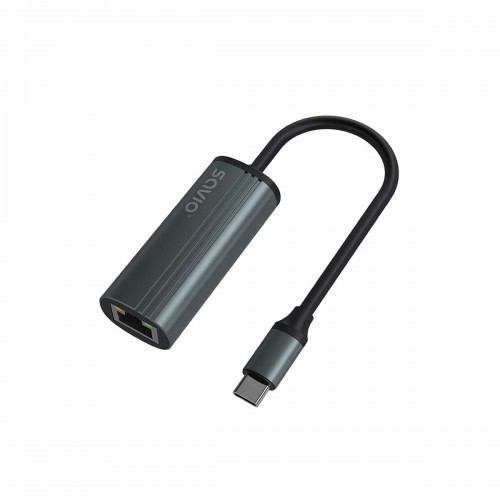 Адаптер USB-C—Ethernet Savio AK-56 image 1