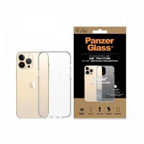 PanzerGlass ClearCase iPhone 13 Pro Max 6,7" Antibacterial Military grade clear 0314 image 1