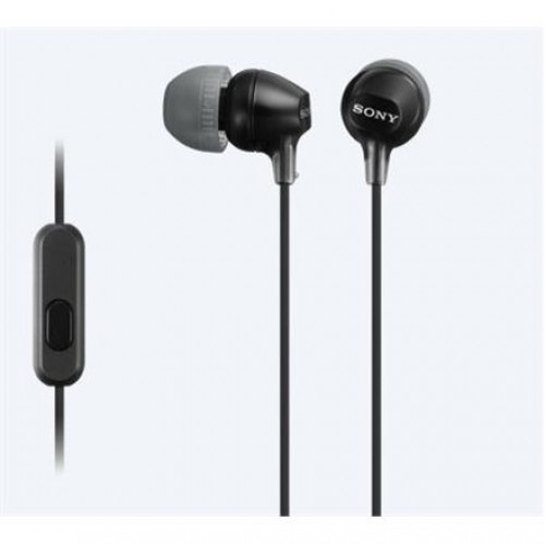 Sony EX series MDR-EX15AP In-ear Black image 1