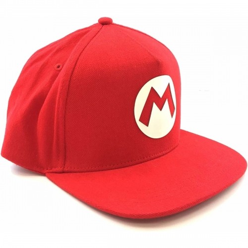 Шапка унисекс Super Mario Badge 58 cm Красный Один размер image 1