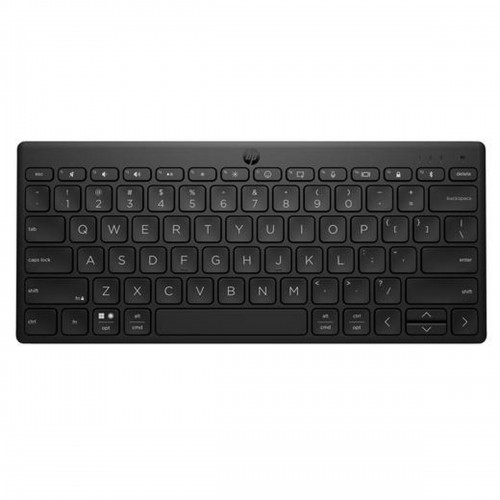 Bluetooth-клавиатура HP 692S9AA Чёрный Испанская Qwerty image 1
