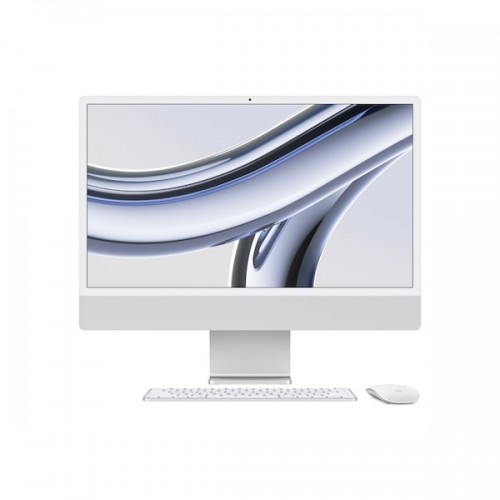 Apple iMac CZ19D-0120000 Silber - 61cm(24‘‘) M3 8-Core Chip, 10-Core GPU, 16GB Ram, 1TB SSD image 1