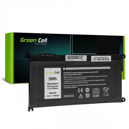Piezīmju Grāmatiņa Baterija Green Cell DE150 Melns 3400 mAh image 1
