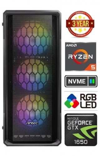 Mdata Gamer Ryzen 5 5600G 32GB 1TB SSD NVME GTX 1650 Windows 10 image 1