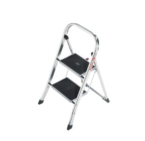 Hailo Складной стул-стремянка K70 StandardLine / алюминиевая/ 2 ступеней, ручка безопасности image 1