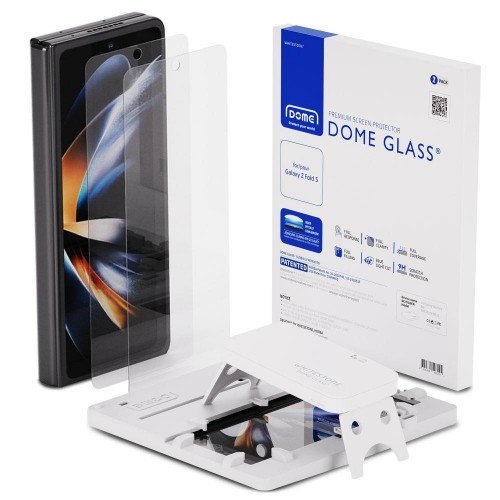 Samsung TEMPERED GLASS Whitestone DOME GLASS 2-PACK GALAXY Z Fold 5 CLEAR image 1