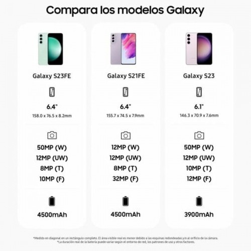 Смартфоны Samsung Galaxy S23 FE 6,1" Octa Core 256 GB Зеленый image 1