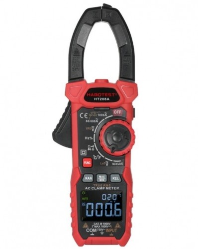 Digital Clamp Meter Habotest HT208A True RMS image 1