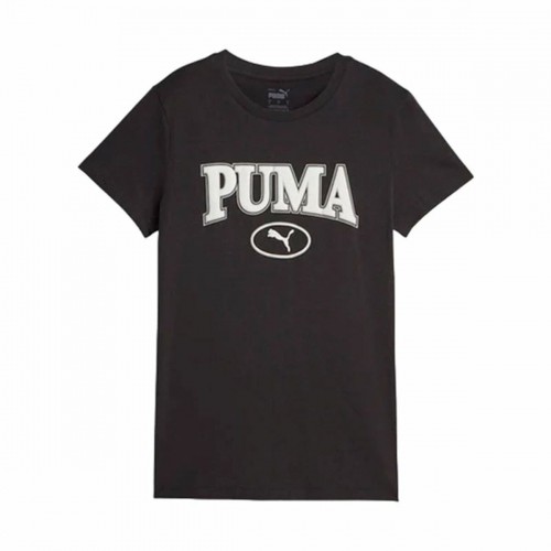 Sieviešu Krekls ar Īsām Piedurknēm Puma Squad Graphicc Melns image 1