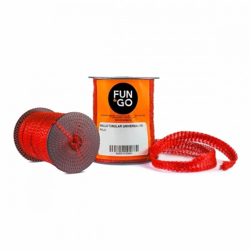 Tubular netting for packaging Fun&Go Universal-100 Красный 25 m image 1