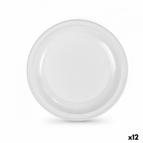 Набор многоразовых тарелок Algon Белый Пластик 28 x 28 x 2 cm (24 штук) image 1