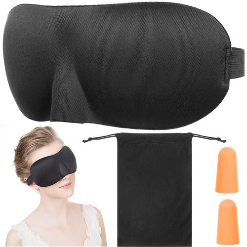 Iso Trade Sleeping blindfold + earplugs (14926-0) image 1
