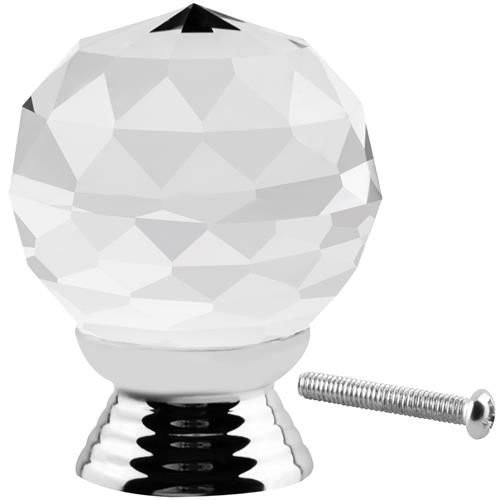 Iso Trade Crystal furniture knob (13547-0) image 1