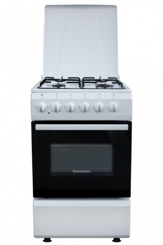 Ravanson KWGE-K50N cooker Freestanding cooker Gas White A image 1