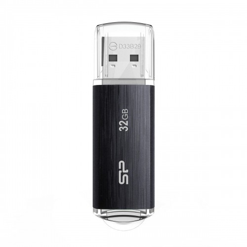 USB Zibatmiņa Silicon Power SP032GBUF3B02V1K Melns 32 GB image 1