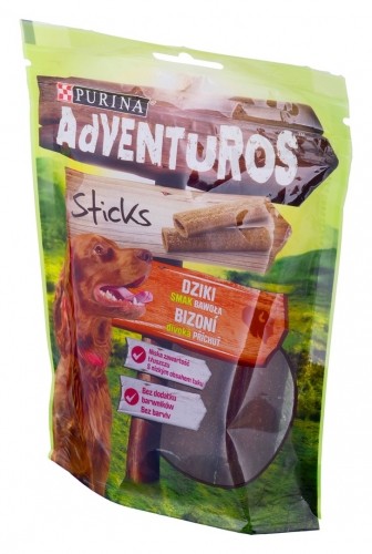 Purina Nestle PURINA Adventuros Sticks - dog treat - 120g image 1