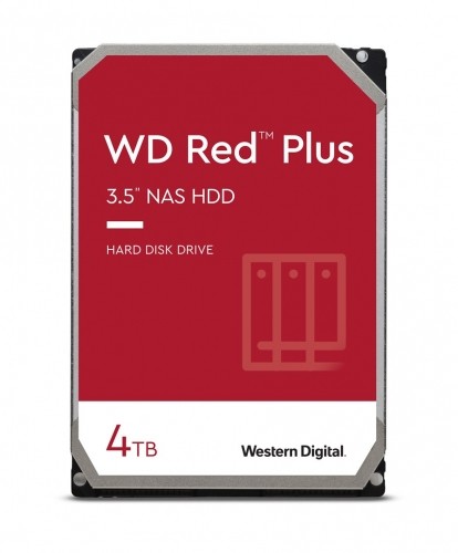 Western Digital Red Plus WD40EFPX internal hard drive 3.5" 4000 GB Serial ATA III image 1