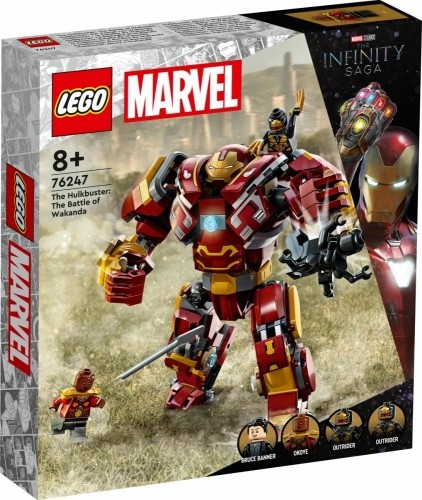 LEGO 76247 Marvel Hulkbuster Battle of Wakanda Construction Toy image 1