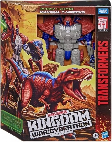 Hasbro Figure Maximal T-Wrecks War For Cybertron Kingdom Transformers 18cm image 1