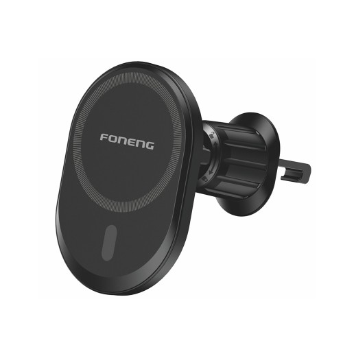 OEM Foneng Car holder CP105 magnetic with induction charging to air vent black image 1