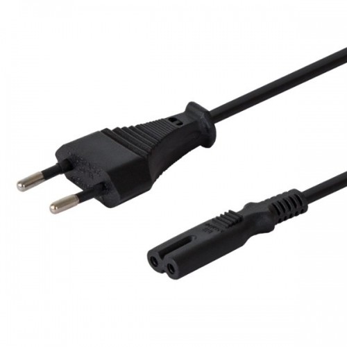 Savio CL-100 power cable Black 1.8 m IEC Type E (3.4 mm, 3.1 mm) IEC C7 image 1