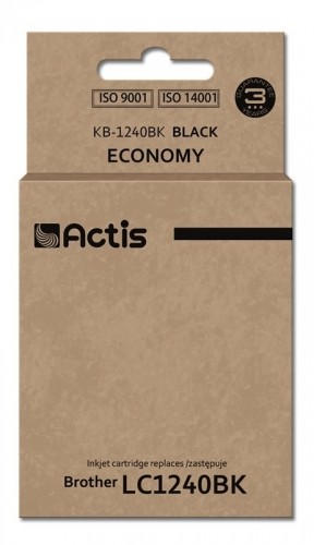 Actis KB-1240BK ink (replacement for Brother LC1240BK/LC1220BK; Standard; 19ml; black) image 1