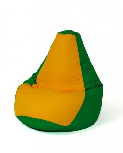 Go Gift Sako bag pouffe Pear green-yellow L 105 x 80 cm image 1