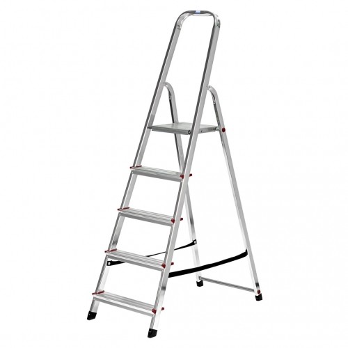 Krause Corda 5 step aluminium ladder image 1