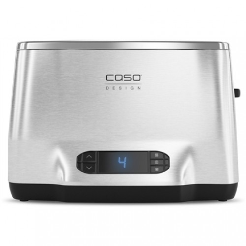 Caso Toaster Inox²   Stainless steel   Stainless steel  1050 W  Number of slots 2  Number of power levels 9  Bun warmer included 40384370277 image 1