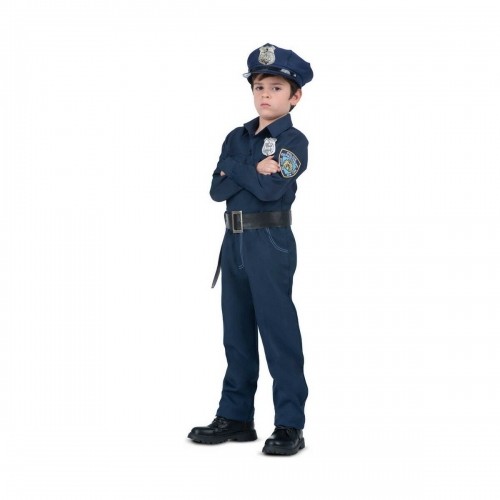 Маскарадные костюмы для детей My Other Me Полиция Синий (4 Предметы) image 1