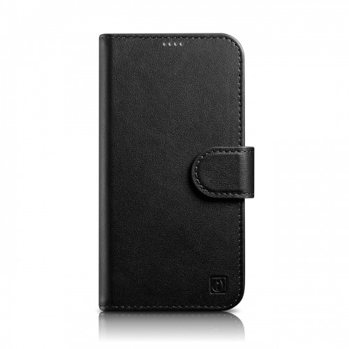 iCarer Wallet Case 2in1 Cover iPhone 14 Pro Max Leather Flip Cover Anti-RFID black (WMI14220728-BK) image 1