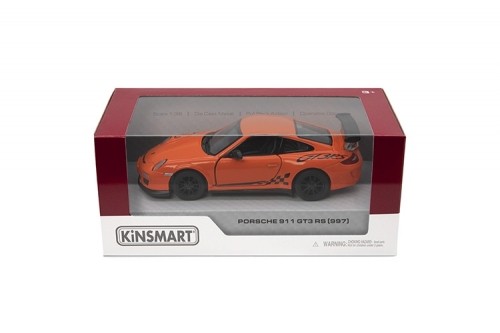 KINSMART Miniatūrais modelis - 2010 Porsche 911 GST RS, izmērs 1:36 image 1