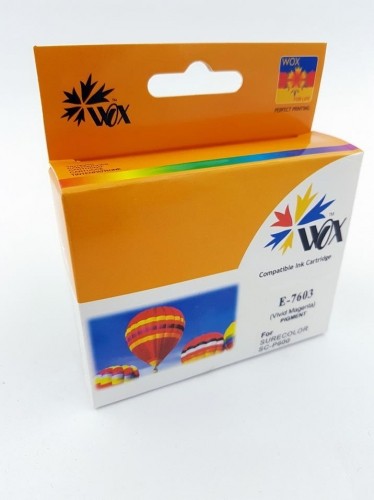 Ink cartridge Wox Vivid Magenta Epson T7603 replacement C13T76034010 image 1