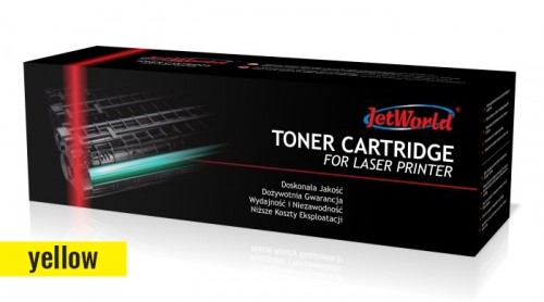 Toner cartridge JetWorld Yellow Lexmark C792 remanufactured C792X1YG image 1