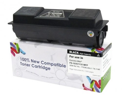 Toner cartridge Cartridge Web Black Kyocera TK1140 replacement TK-1140 image 1